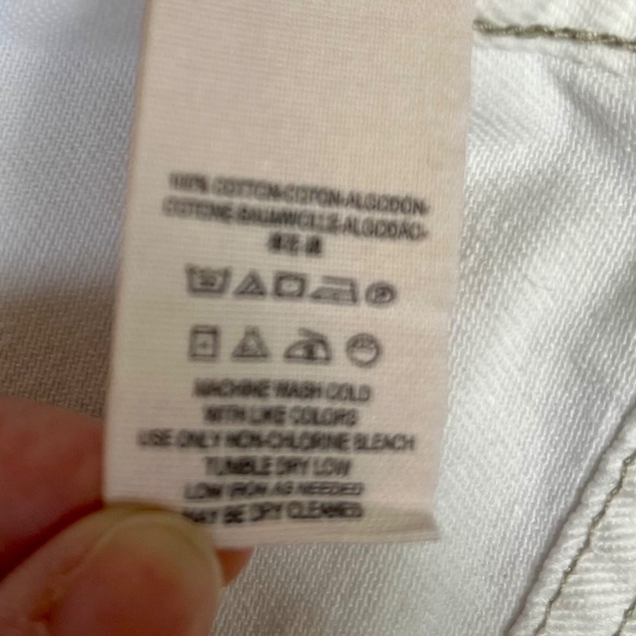 Free People Distressed Knit / Denim Jacket, Gray / White Jean, Medium - Picture 16 of 17